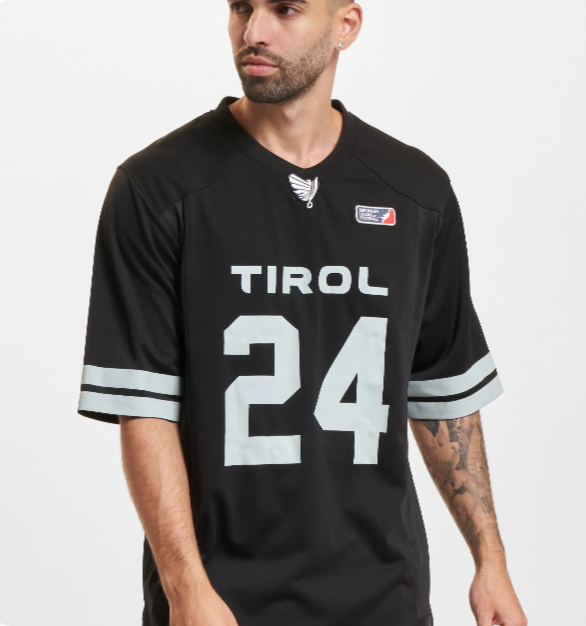 Tirol Raiders Authentic Game Jersey β Jet Black | Premium Quality, Official Fan Gear