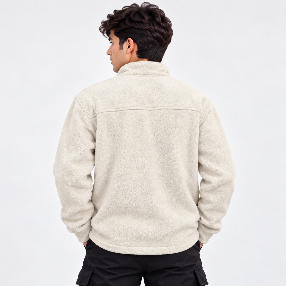 White Wool Shacket