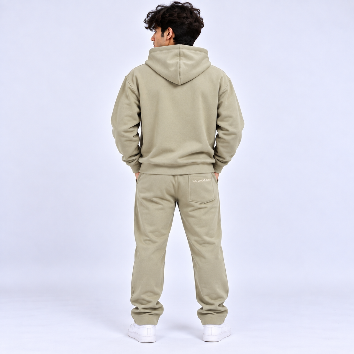Combo Hoodie & Joggger Sand