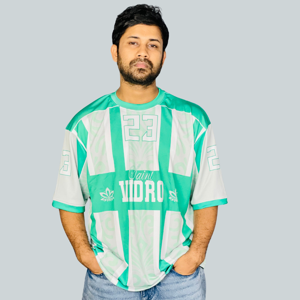 White & Green NFL Jersey – Custom Mesh Fabric, Stylish Gamewear & Fast Delivery | Stunner Mart