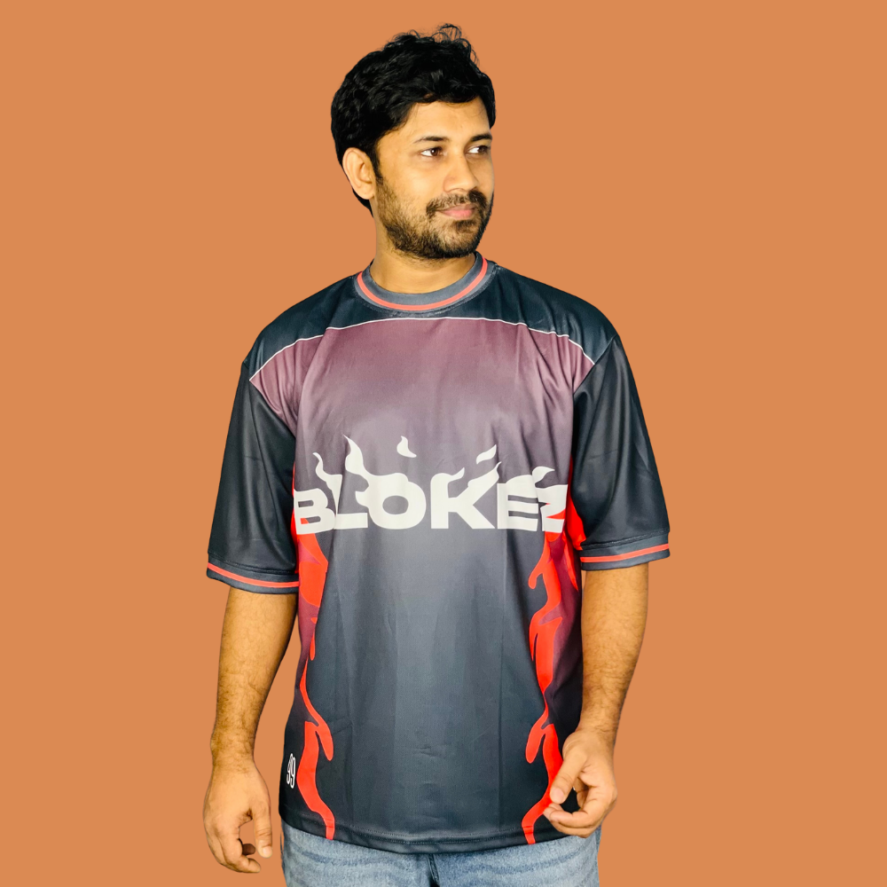 Red & Black NFL Jersey – Custom Mesh Fabric, Stylish Design & Team-Ready Wear | Stunner Mart