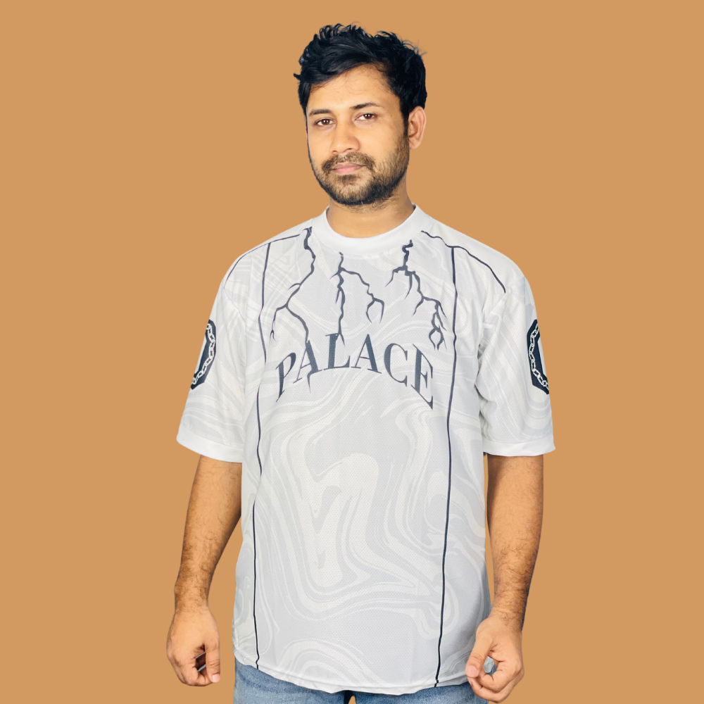Premium White NFL Jersey Mesh Fabric – Breathable, Durable & Game-Ready | Stunner Mart
