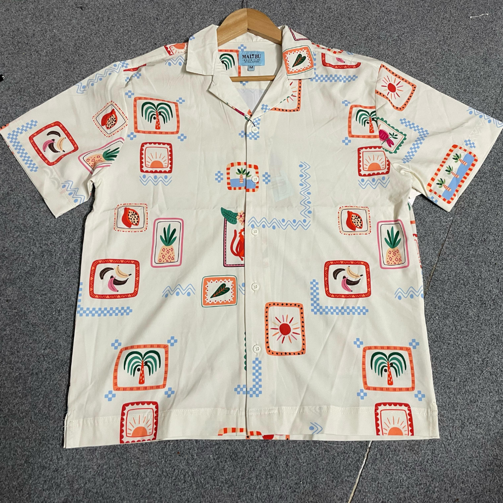 Tropical Vibes Hawaii Shirt – 97% Polyester, 3% Spandex | Stunner Mart