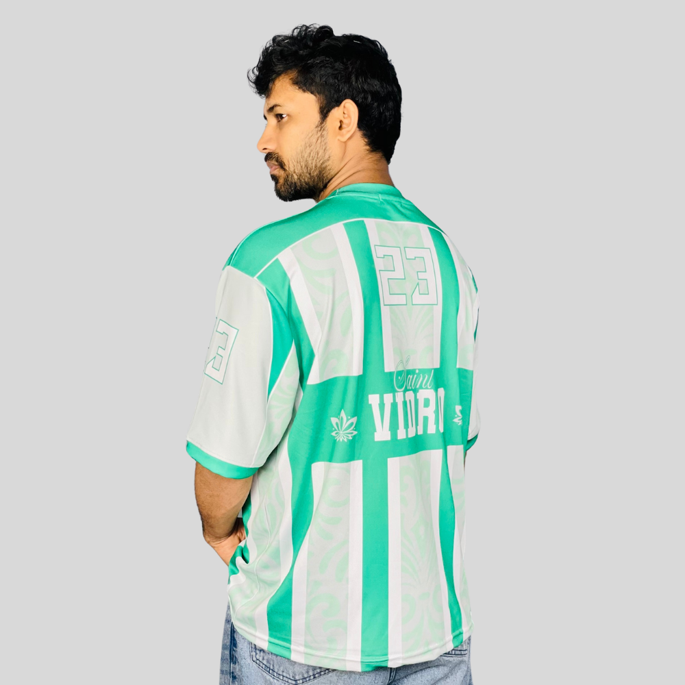 White & Green NFL Jersey – Custom Mesh Fabric, Stylish Gamewear & Fast Delivery | Stunner Mart