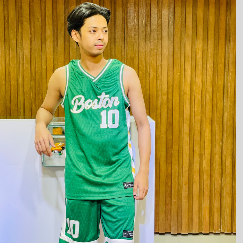 Green Basketball Jersey & Shorts Combo – Play in Style | Stunner Mart