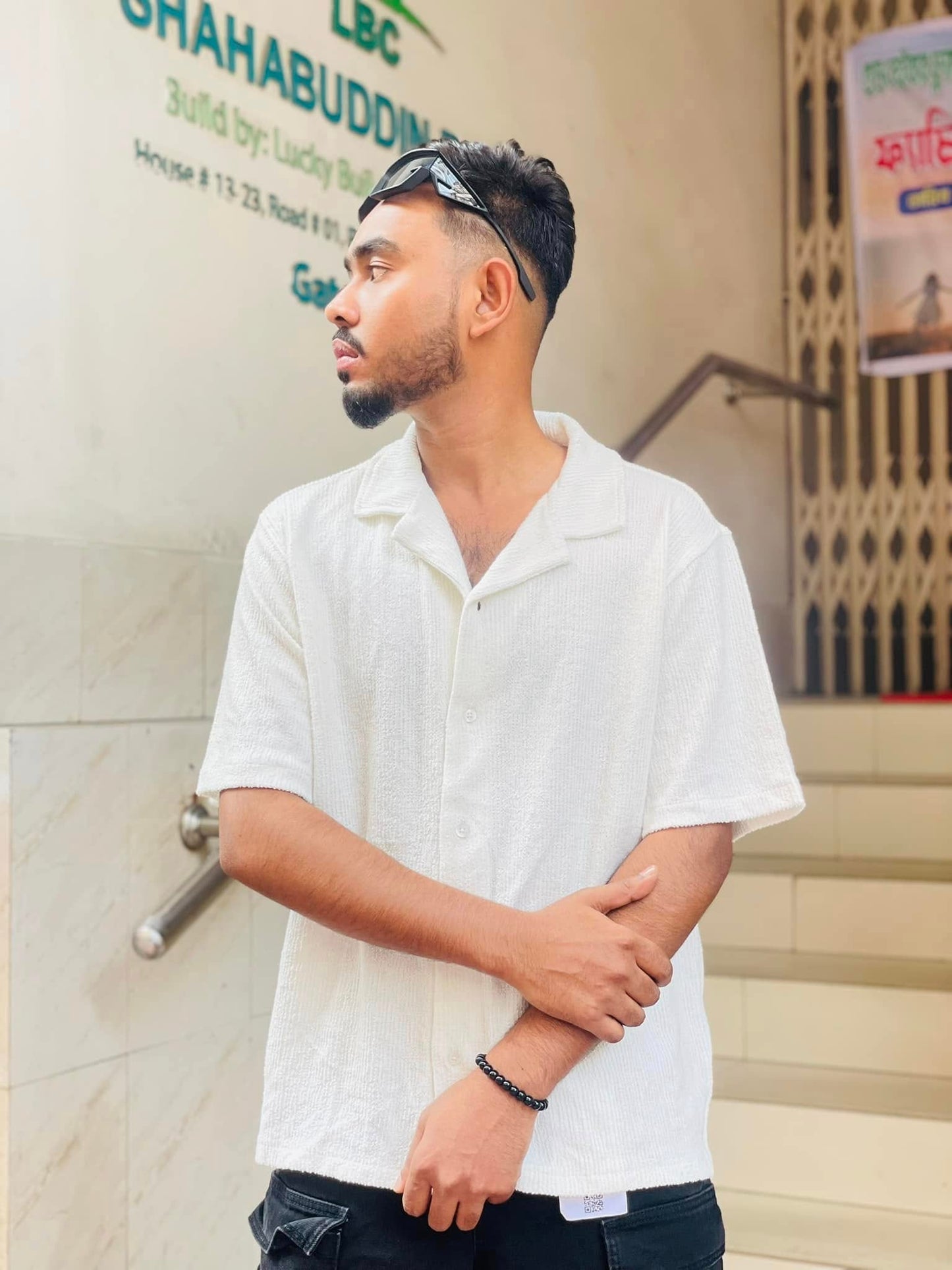 White Cotton Hawaii Shirt – Lightweight, Stylish & Summer-Ready | Stunner Mart"