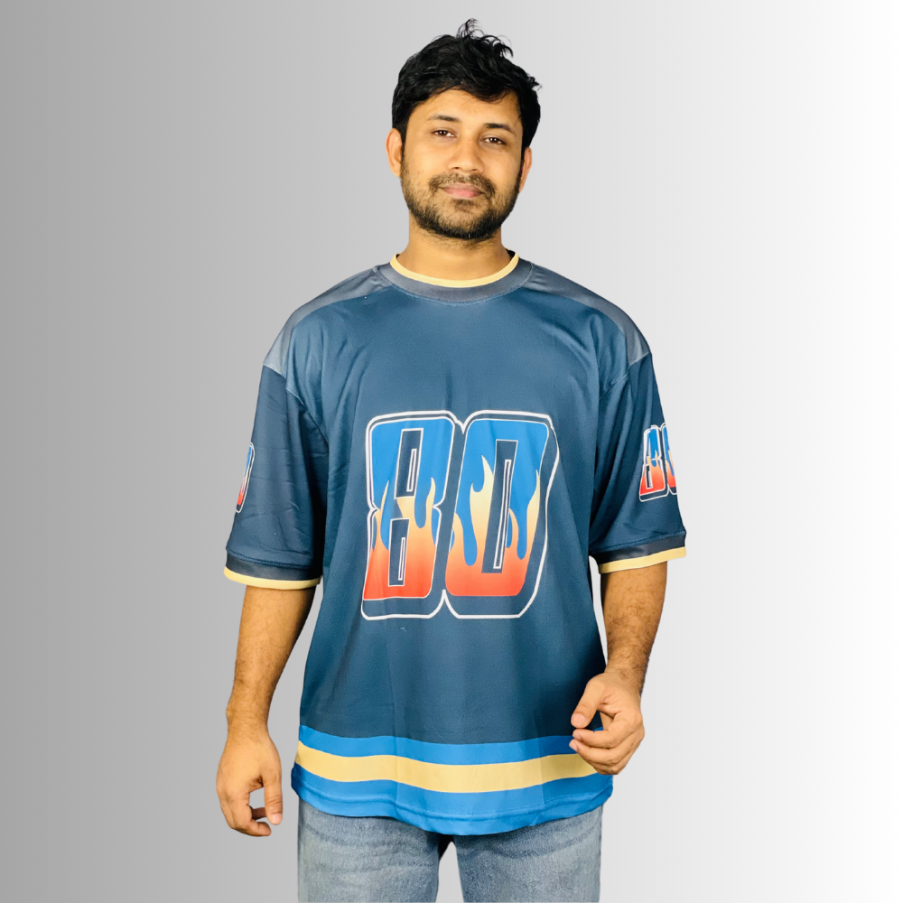 Drug Blue NFL Jersey Mesh Fabric – Breathable, Durable & Premium Quality | Stunner Mart