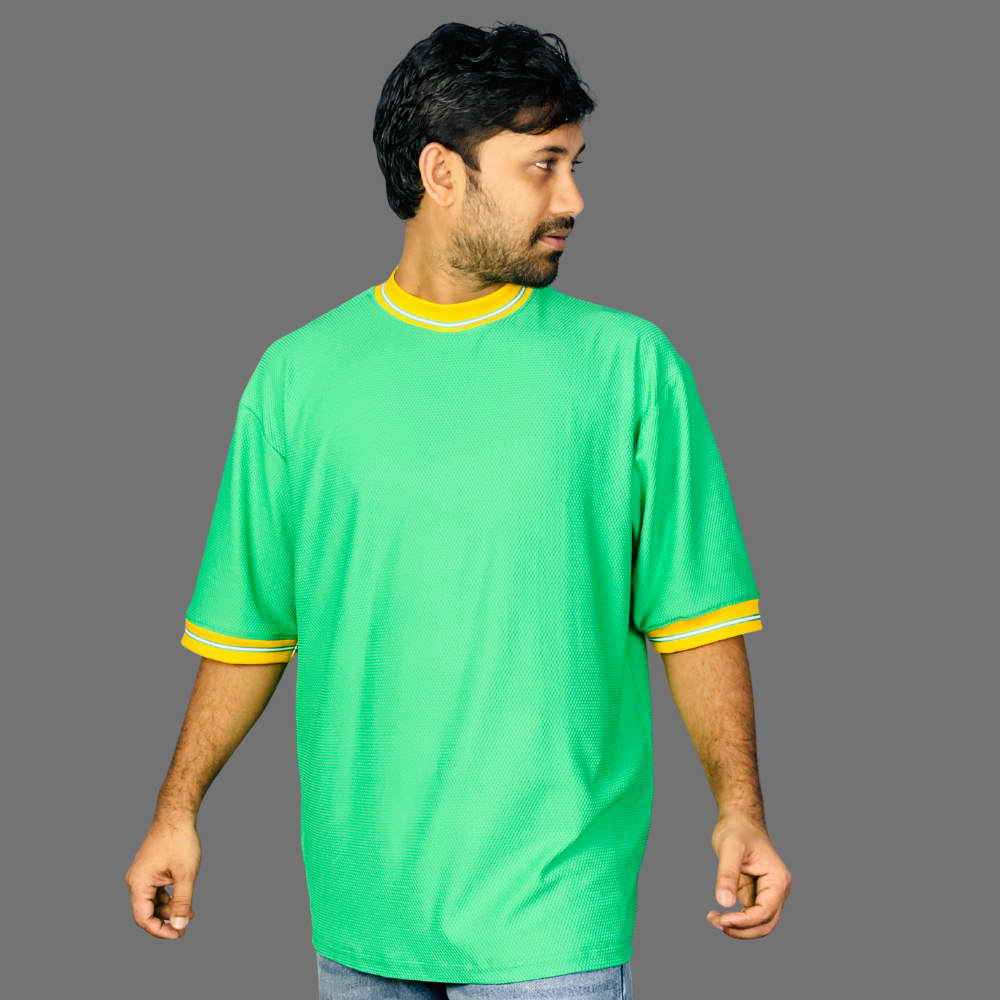 Green NFL Jersey – Solid Color | Premium Mesh Fabric | Stunner Mart