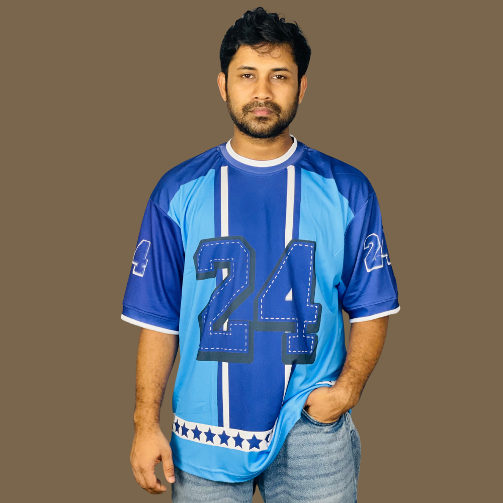 Blue NFL Jersey – Premium Quality, Breathable & Custom-Ready Sportswear | Stunner Mart