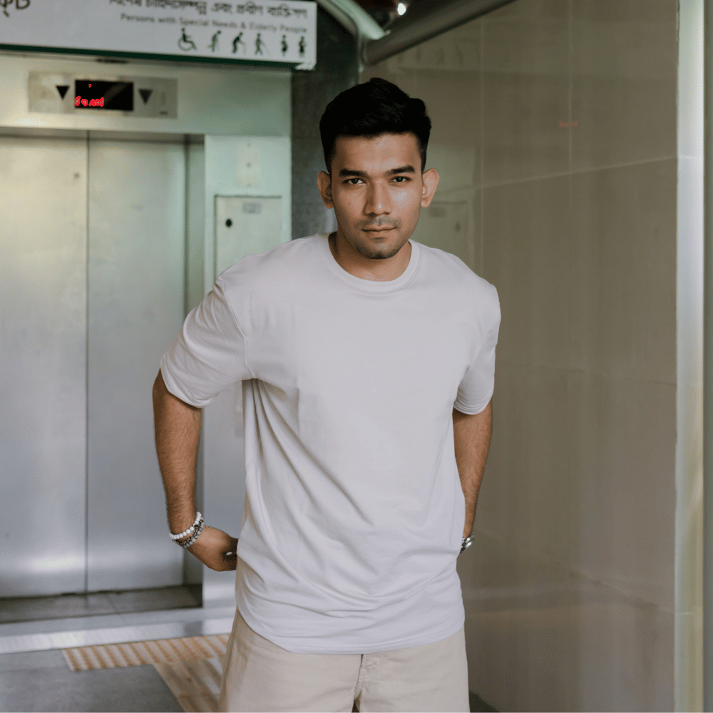 Discover Timeless Comfort: Unisex Cotton Drop Shoulder Ash Tees at StunnerMartbd.com