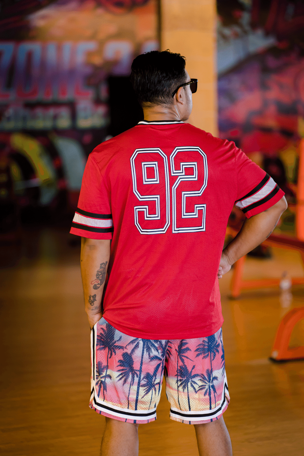 ChromaPrint™ Tri-Color Jersey Collection: Red, White, and Black - Exclusively at Stunner Mart