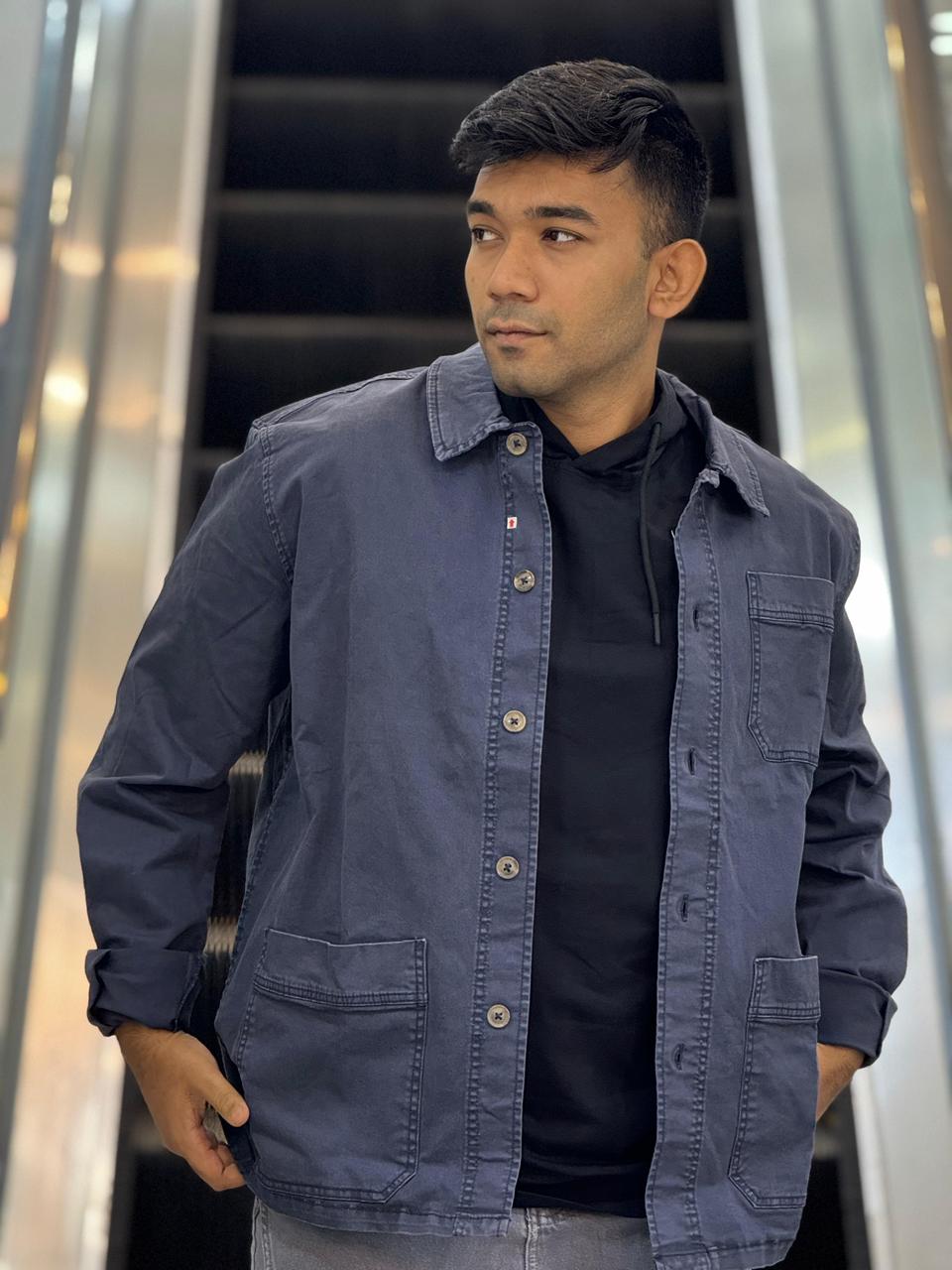 Original Export Denim Work Jacket – Premium Quality