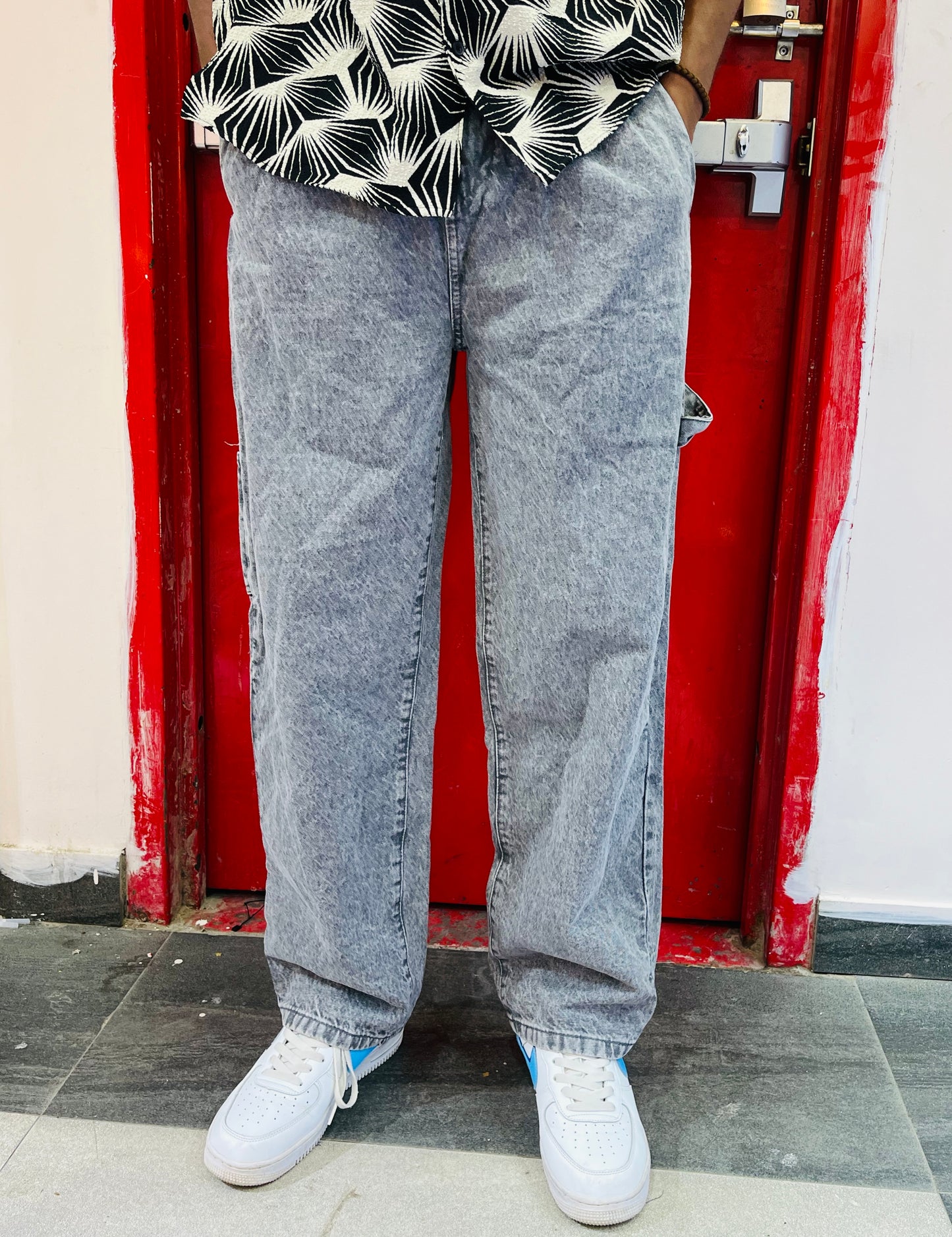Ash Baggy Jeans - Trendy & Comfortable | Stunner Mart