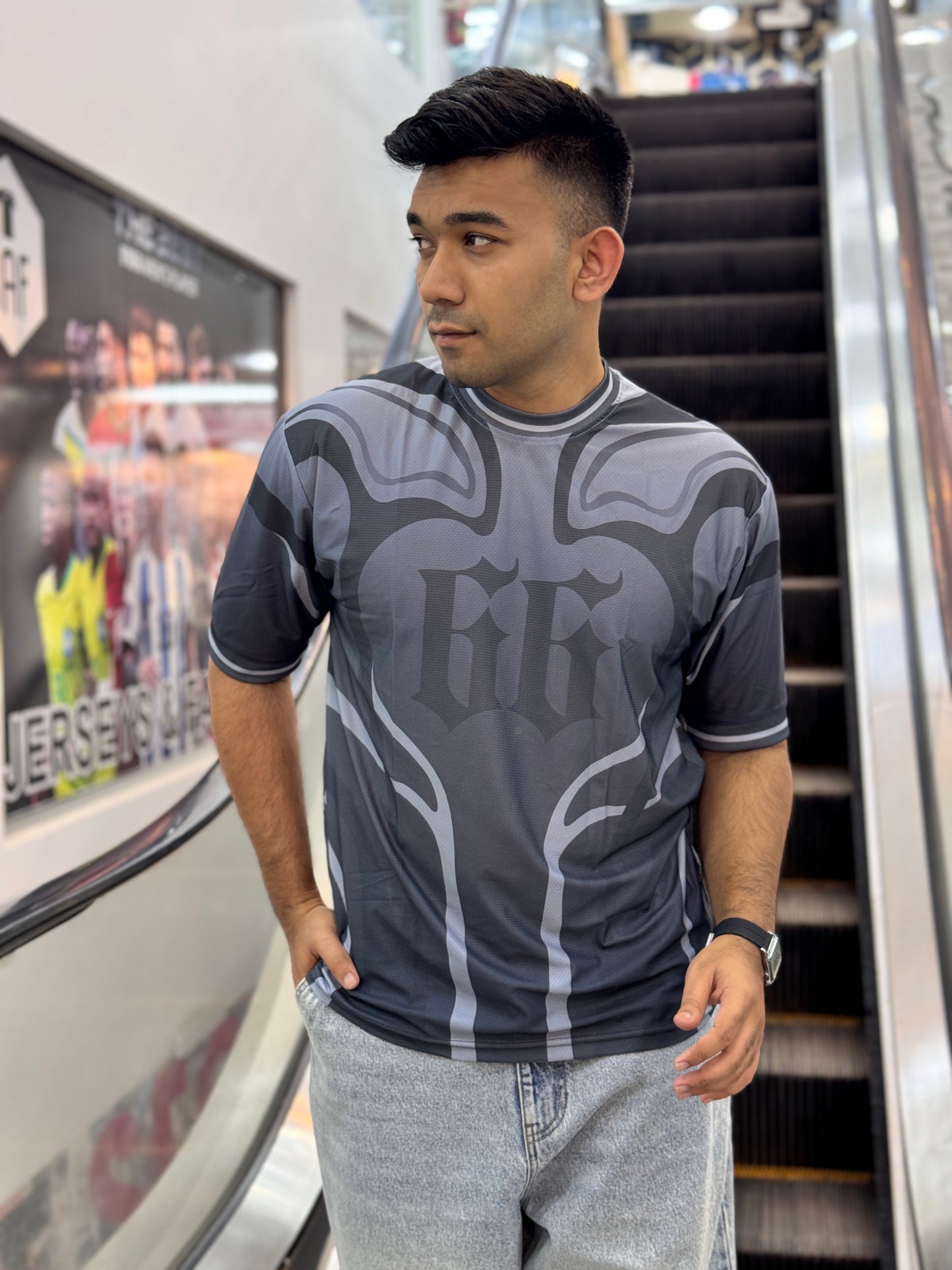 Black NFL Jersey – Premium Mesh, Custom-Ready & Game-Quality Sportswear | Stunner Mart