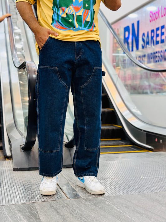 Men's Denim Baggy Carpenter Jeans