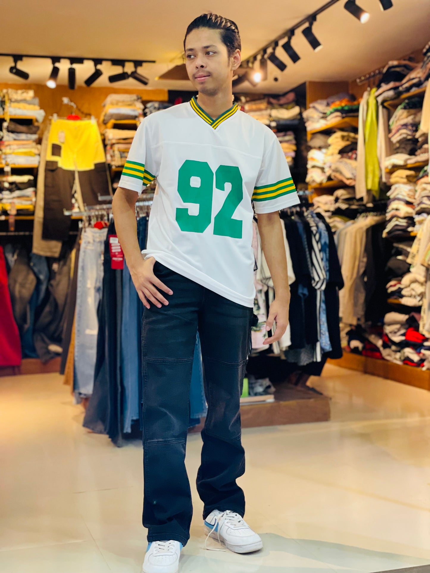 Classic White NFL Jersey – Elevate Your Game with Stunner Mart