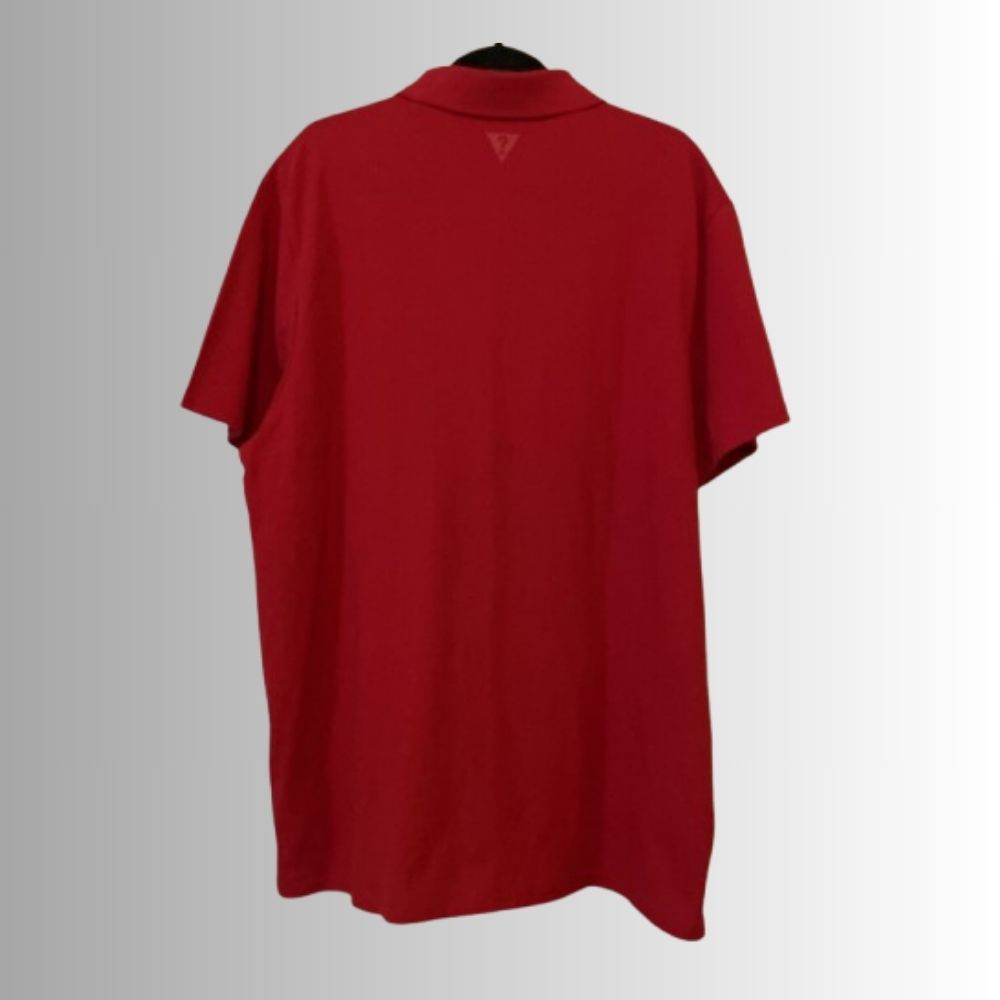 Classic Red Polo T-Shirt – Casual Elegance