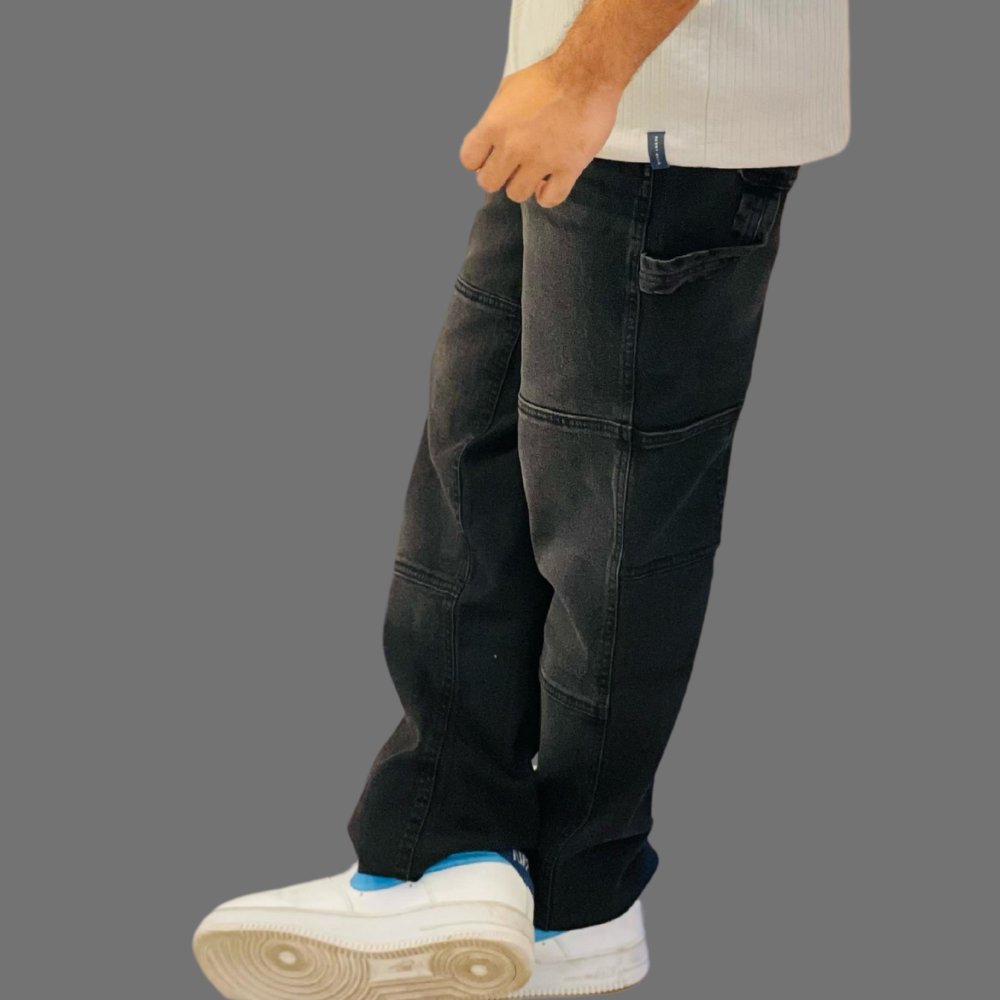 "Black Baggy Pants ā Ultimate Comfort & Streetwear Style | Stunner Mart"