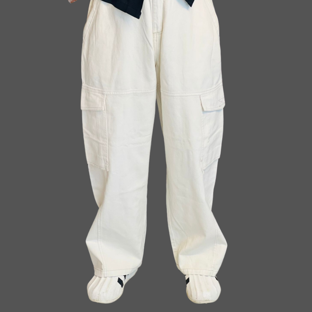 Off-White 6-Pocket Baggy Cargo Pants