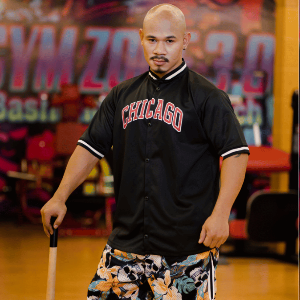 Classic Black Baseball Jersey - Timeless Style for the Field at Stunner mart