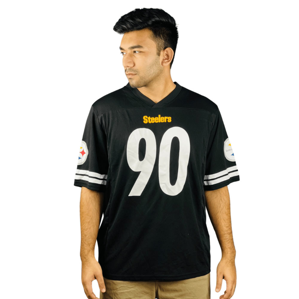 Black & Gold Steelers NFL Jersey - Summer Edition