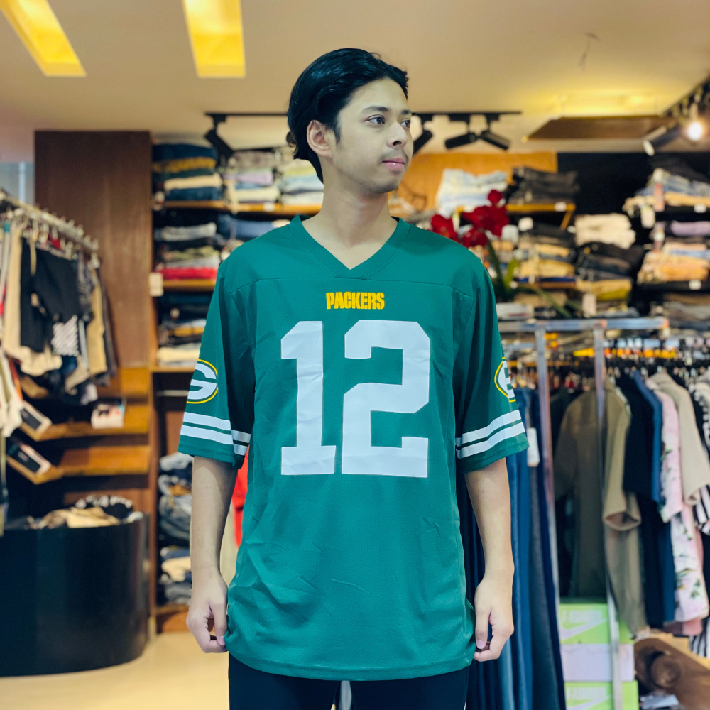 Green NFL Jersey – Breathable Mesh Fabric | Stunner Mart