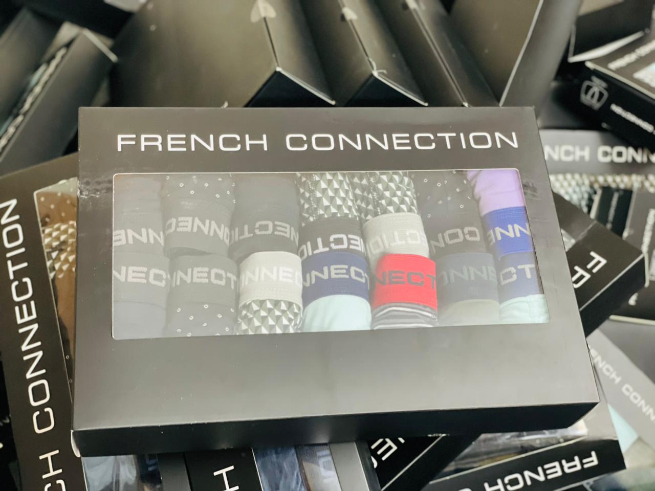 French Connection Men's 14 Pack Premium Cotton Boxer Shorts – Breathable, Comfortable & Stylish Everyday Essentials
