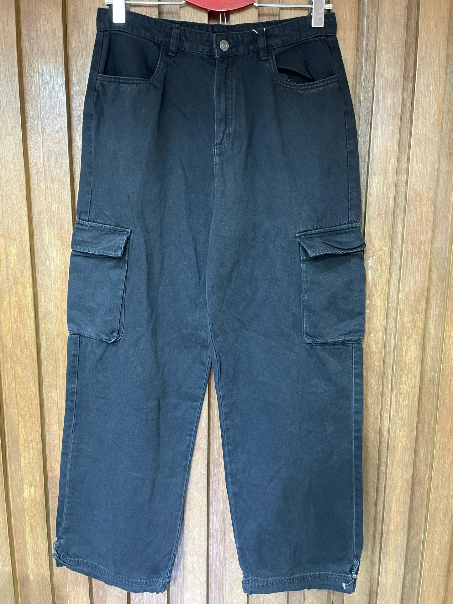 Shop Trendy Black Color Cargo Baggy Pants – Comfort & Style at Stunner Mart