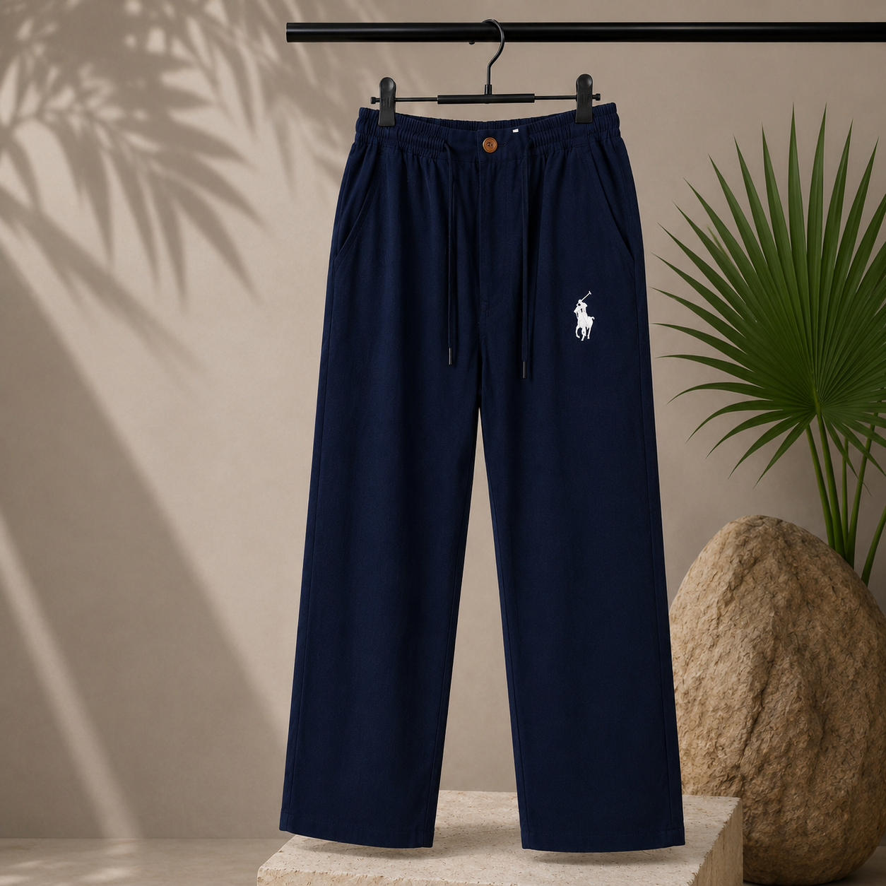 Stunner Elite Ralph Lauren Remi Cotton Trouser - Navy Blue