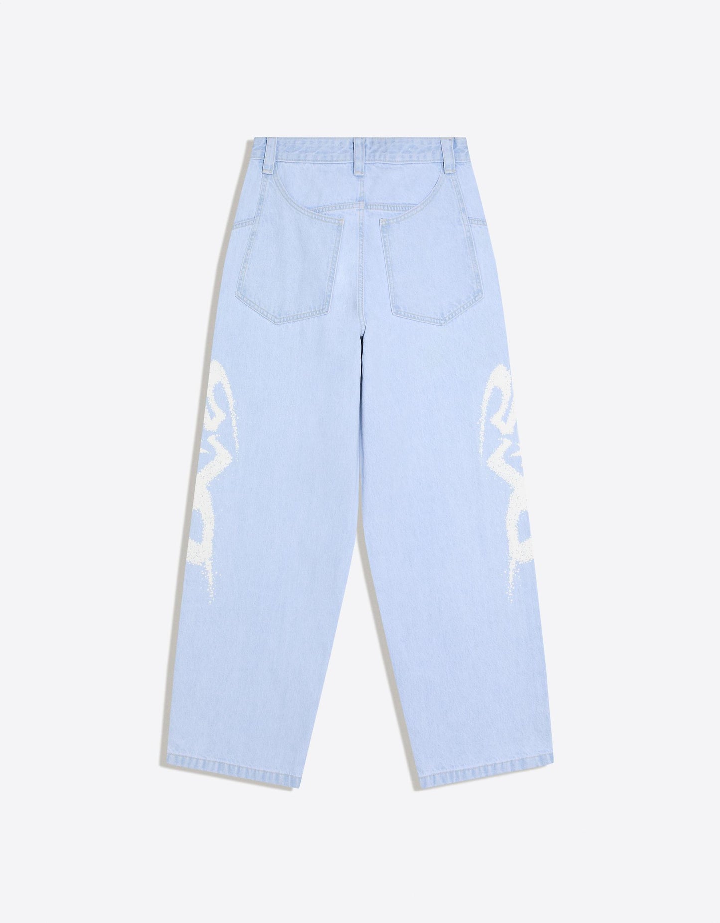 Light Wash Baggy Fit Jeans – Men’s Premium Denim
