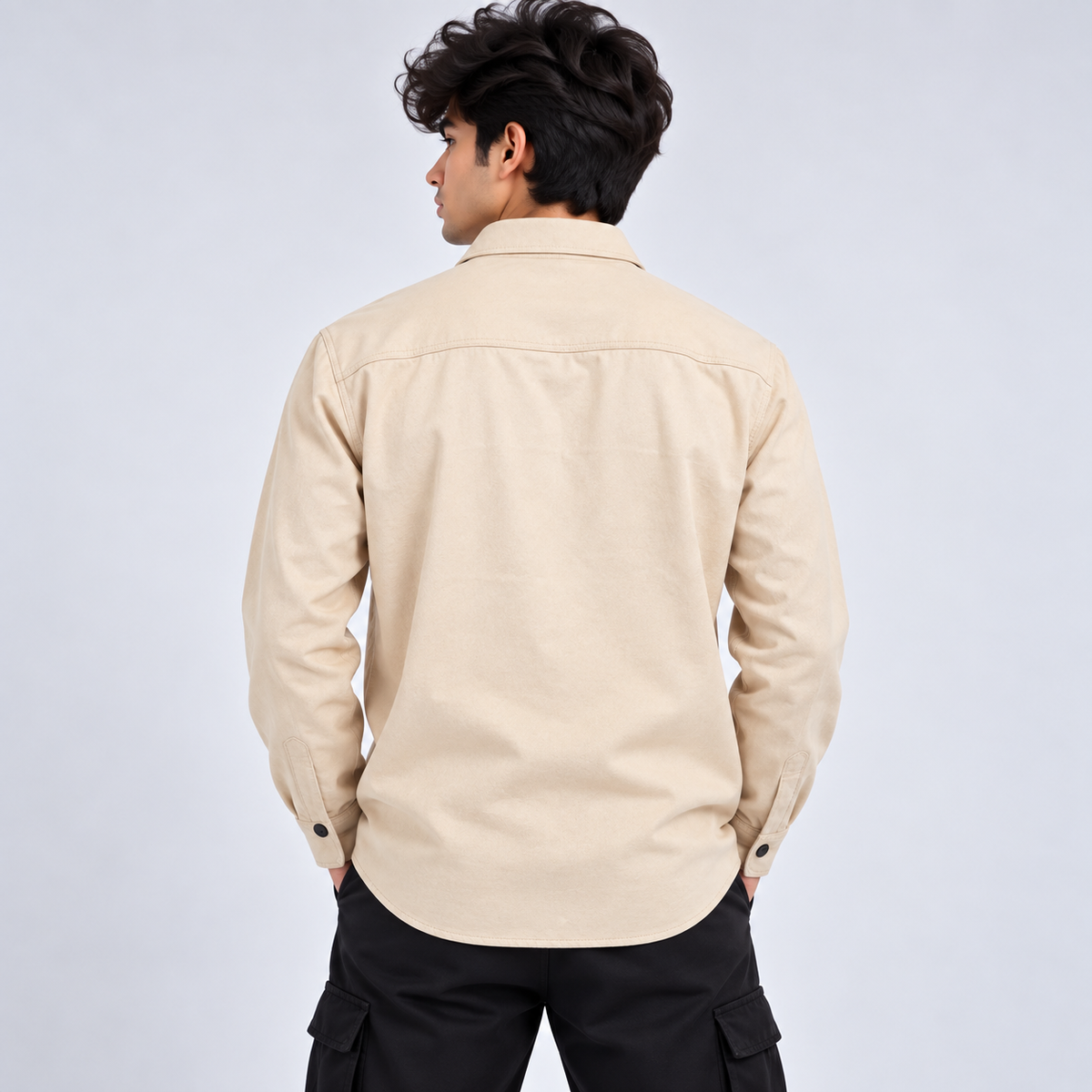 Sweat Leather Shirt