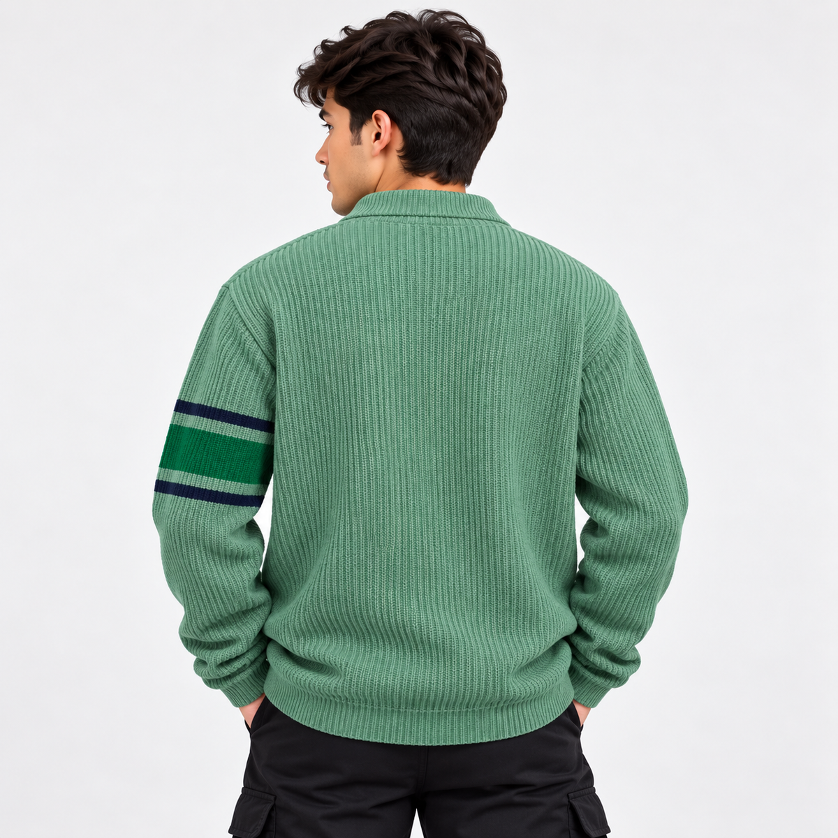 Green Versity Cardigan