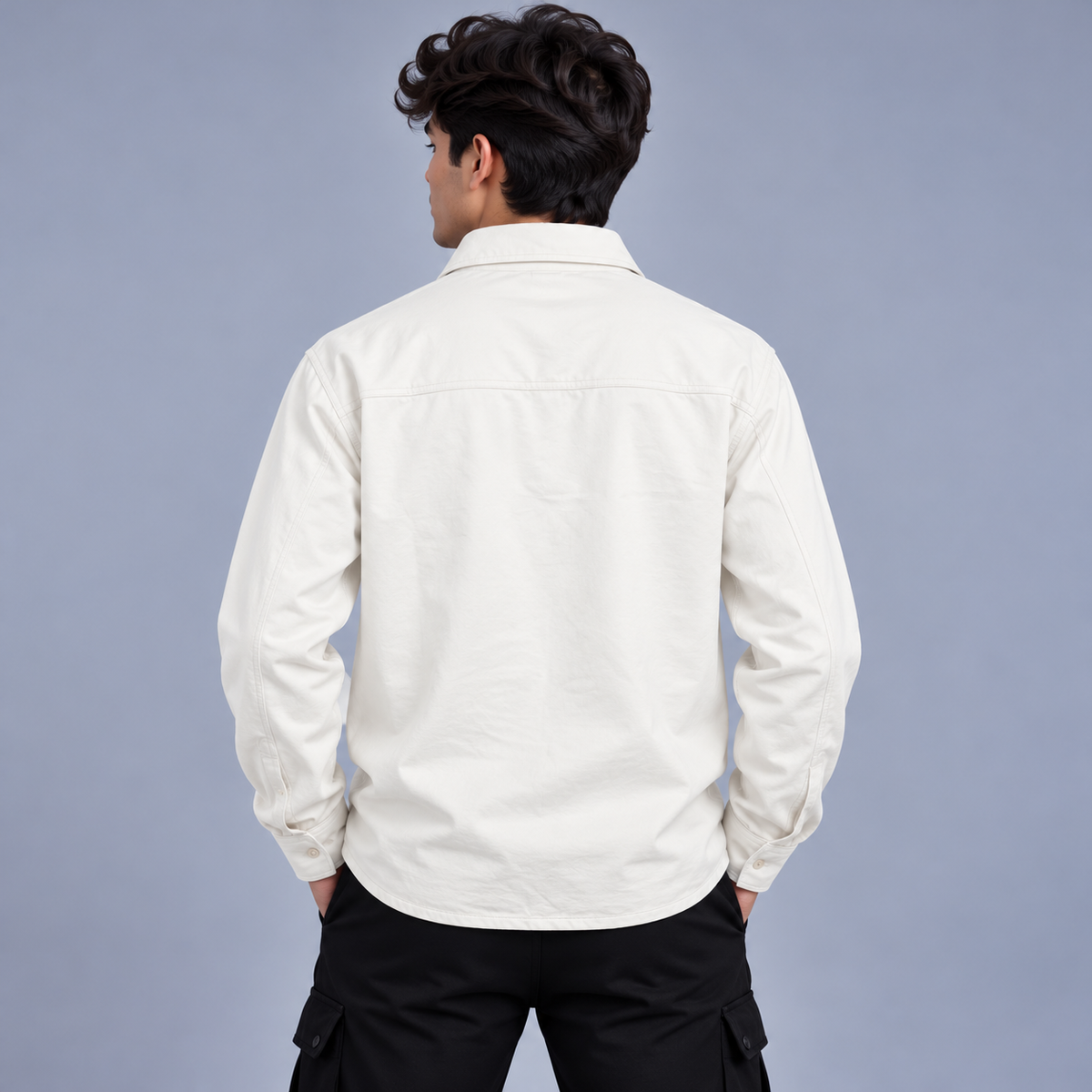 Urban Luxe Ivory Shacket