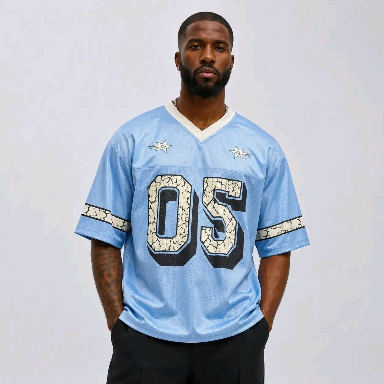 Saints Studio Sky Blue Jersey