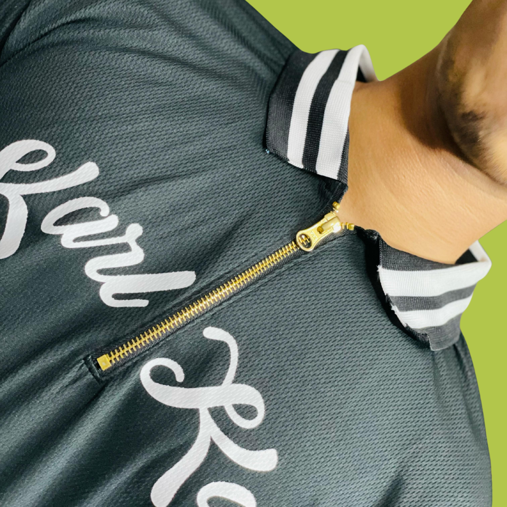 Premium Black Full Sleeve Jersey - Mesh Fabric for Ultimate Comfort | Stunner Mart