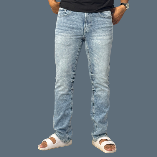 Slim Bootcut Ice Blue  Jeans