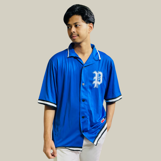 Premium Blue Baseball Jerseys – Mesh Fabric for Cool & Comfy Wear | Stunner Mart