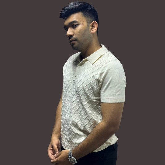 Men’s Premium Knit Polo – Soft Cotton Comfort