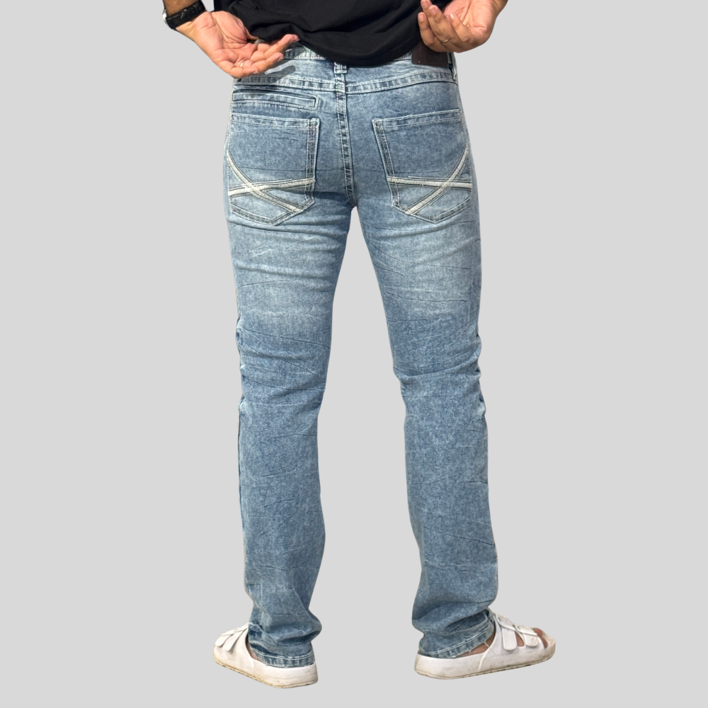 Slim Bootcut Ice Blue  Jeans