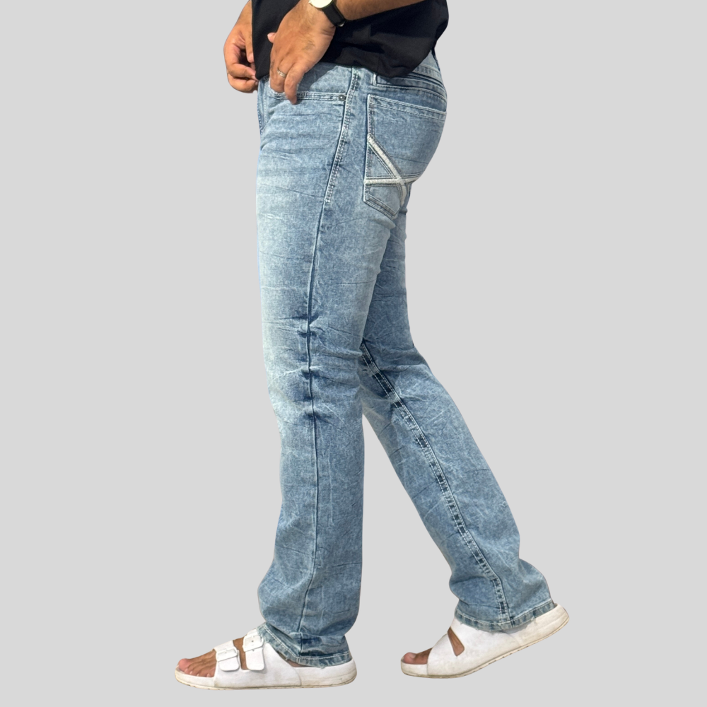 Slim Bootcut Ice Blue  Jeans