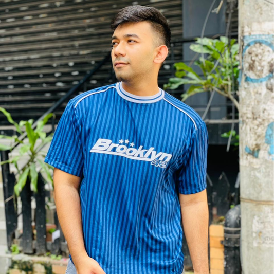 Brooklyn 42 Original Export Mesh T-Shirt – Breathable Comfort, Sports-Inspired Style
