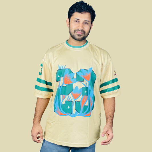 Golden NFL Jersey – Premium Mesh Fabric, Customizable & Game-Ready Wear | Stunner Mart