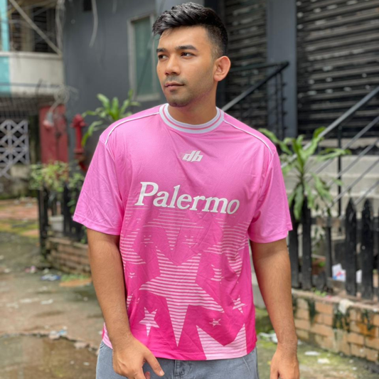 Palermo Original Export Mesh T-Shirt – Breathable Comfort & Stylish Pink Design