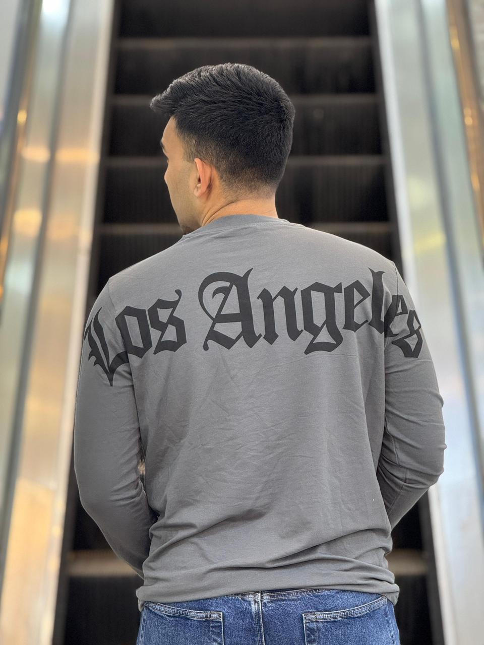Los Angeles Long Sleeve T-Shirt – Soft, Slim Fit, Modern Design