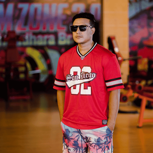 ChromaPrint™ Tri-Color Jersey Collection: Red, White, and Black - Exclusively at Stunner Mart