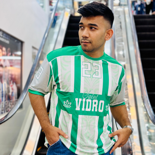 White & Green NFL Jersey – Custom Mesh Fabric, Stylish Gamewear & Fast Delivery | Stunner Mart