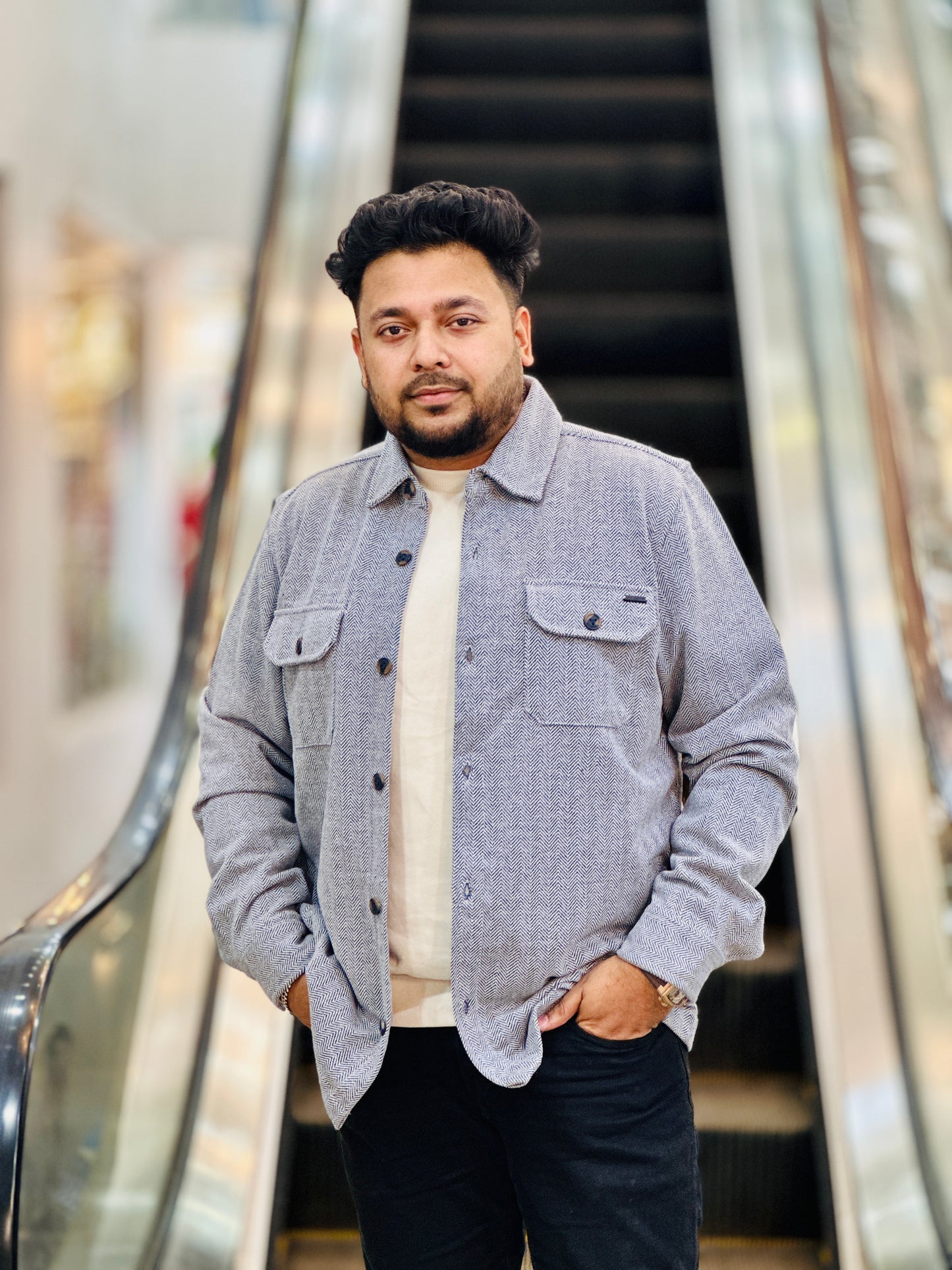 Classic Button-Down Overshirt – Smart & Stylish