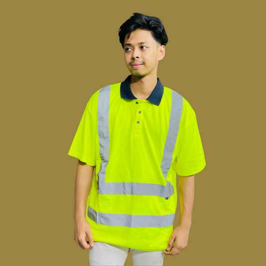 UV Protection Half Sleeve Light Green Work polo T-Shirt – Durable, Comfortable & Stylish | Stunner Mart
