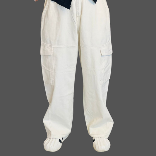Off-White 6-Pocket Baggy Cargo Pants