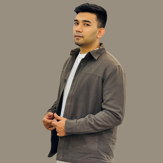 Classic Olive Shirt Jacket – Everyday Smart Style